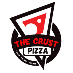 The Crust Pizza Bolton logo.